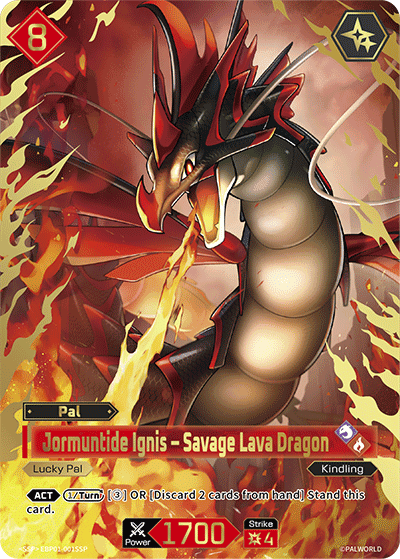 Jormuntide Ignis – Savage Lava Dragon
