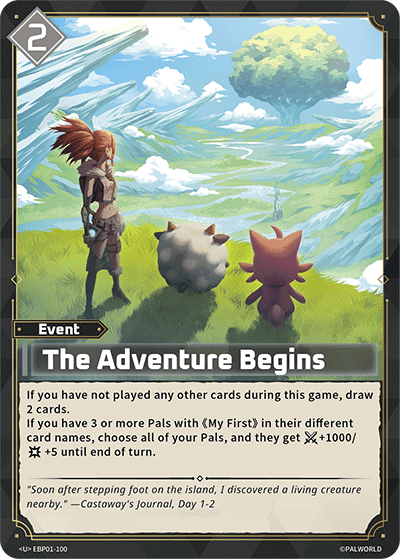 The Adventure Begins