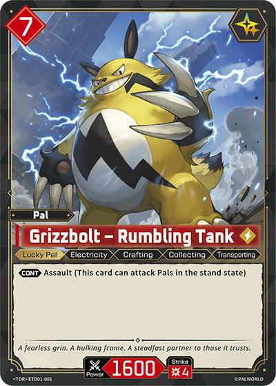 Grizzbolt – Rumbling Tank